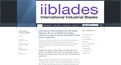 Desktop Screenshot of iiblades.com